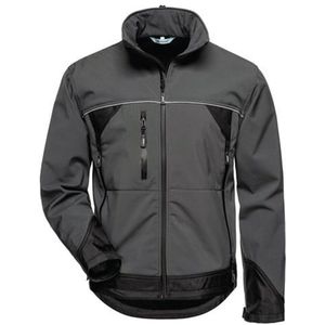Softshell jas BETA maat M grijs/zwart ELYSEE