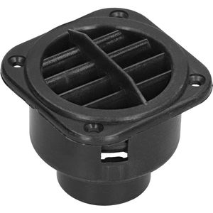 Ventilatie uitlaat auto verwarmingskanaal hete ventilatie automatische parkeerverwarming airconditioner vierkante stuurkop (42 mm)