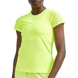 Craft Craft ADV Essence Sportshirt - Maat M  - Vrouwen - neon geel