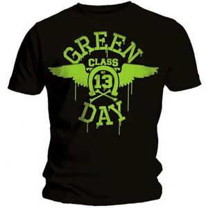 Green Day - Neon Black Heren T-shirt - 2XL - Zwart