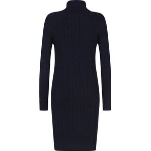 Felix Hardy - Coltrui Jurk - Navy - Dames - Gebreide Trui met Turtleneck