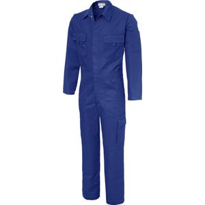 Ultimate Workwear - Standaard Overall BASEL - katoen 100% - 320gr/m2 - Blauw (Kobalt/Royal Blue)