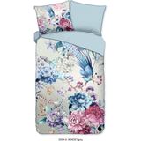 Dekbedovertrek - Grijs - Katoen - 240x220 cm