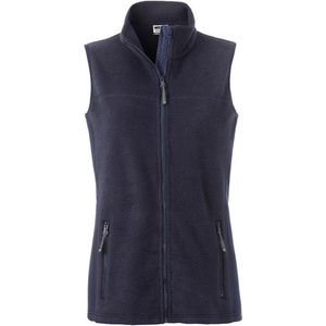 James and Nicholson Dames/dames Workwear Fleece Bodywarmer (Marine/Navy)