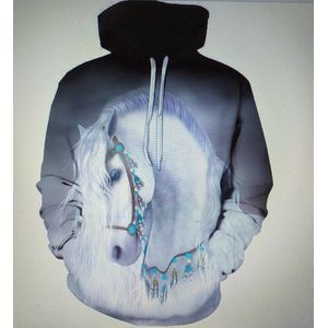 Hoodie Paard - XXL - vest - sweater - outdoortrui - trui