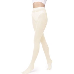 Merry Style Dames Panty - 70 DEN - Medium gloss - Polyamide - SS-Caldo-70 - Ivoor - XS-S