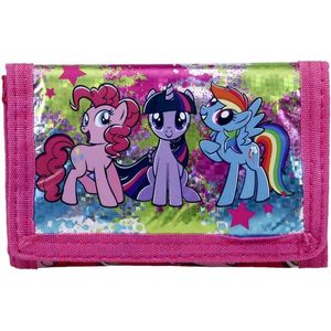 My Little Pony - Portemonnee - Klitenband - 12 x 8 cm - Roze