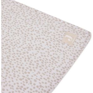 Jollein Hydrofiele Doek Large 115x115cm Dotted - Nougat - GOTS