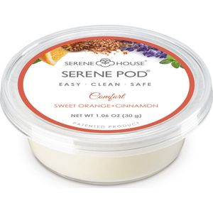 Serene House - Comfort Sweet Orange Cinnamon - Wax Melt Pod - Natuurlijke Ingrediënten