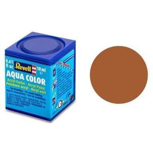Revell Aqua #85 Brown - Matt - RAL8023 - Acryl - 18ml Verf potje