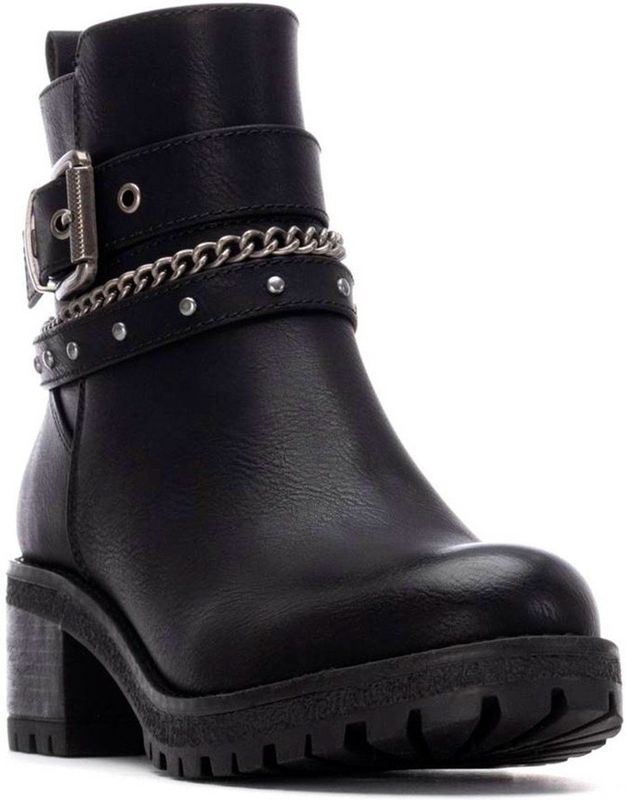 Refresh - 17291801-CAMEL - Enkellaarsjes - Bruin - Casual - Ritssluiting