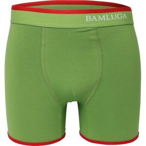 Bamboo Boxershort Slim fit Groen BAMLUGA M