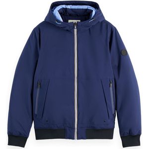 Scotch & Soda - Tussenjas - Blauw - Softshell - Licht Gevoerd