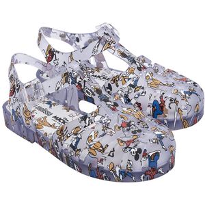 Melissa - Mini Possession Print - Slippers - Clear Multicolor - Jelly