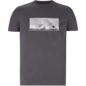 Jan Vanderstorm herren T-Shirt - 60/62 - donkergrijs