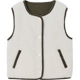 Omkeerbaar Vest - Ecru - Kindercapsule - Mouwloos - 2 in 1
