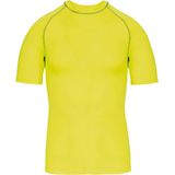 PROACT - PA4008 - Functioneel Kids-T-shirt - Fluorescent Yellow - Korte Mouwen - Anti-UV-bescherming
