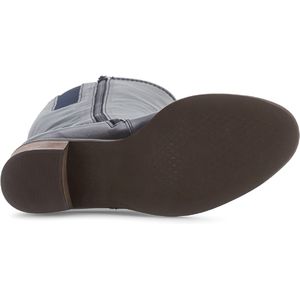 GABOR - Kuitlaarzen - Zwart - Leer - Blokhak