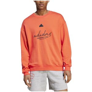 Adidas - Brand Love - Sweatshirt - Oranje - French Terry