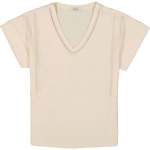 GARCIA Dames T-shirt Bruin - Maat L