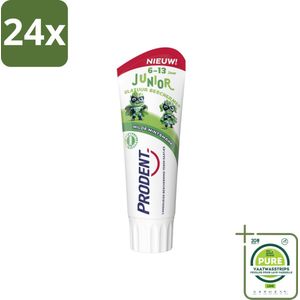 Prodent – Tandpasta Glazuurbeschermer – Kids 6+ – 75 ml - Voordeelverpakking - 24 stuks - Glazuurbeschermende tandpasta - Kindertandpasta