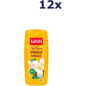 12x Tahiti Douchegel 315ml vanille