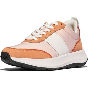 FitFlop - F-Mode Flow Sneaker - ROZE - Nylon & Suede Mix