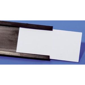 Magnetoplan magnetische strip C -Profile Roll - 20mmx50m (BXL) - Zwart