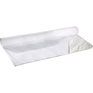 Petite Amélie Matrasbeschermer - 160x80 cm - Vochtwerend - 100% Katoen - Wit