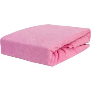 Dreamzzz incontinentie hoeslaken badstof 70x150cm roze