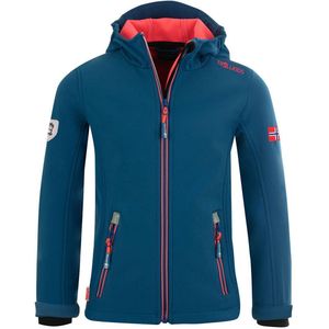 Softshell - Meisjes - Waterafstotend - Flexibel - Warm - Zwart - Polyester