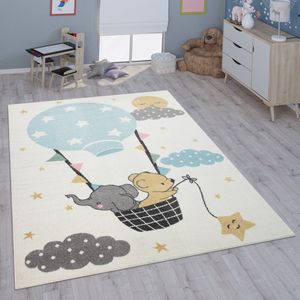 Paco Home Vloerkleed voor de kinderkamer Vloerkleed Kinderkamer Meisjes Jongens Verschillende Motieven En Formaten 120x160 cm