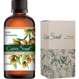 CareScent Argan Olie (Koudgeperst) - 100% Puur - voor Huid, Haar, Verdunnen Etherische Olie - 100 ml