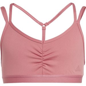 adidas - AEROREADY - Yoga Sportbeha - Roze - Kinderen