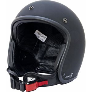 Bores Helm Bogo 4 Jethelm matt Black ohne ECE 22.05 Prüfung, entspricht nicht der StVO-S
