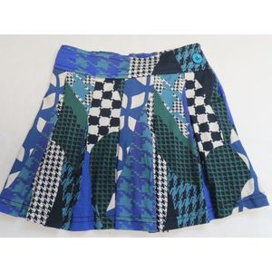 Rok - Meisje - blauw / groen / ecru - 4 jaar 104