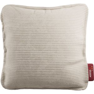 Stoov Warmtekussen | Ploov³ Soft Beige | Duurzaam & Draadloos | Infrarood warmtekussen | 45x45 cm | Flex 33Wh batterij