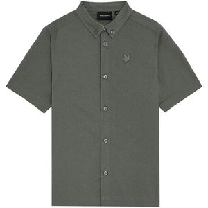 Lyle & Scott zomer blouse jongens - Mercurial groen