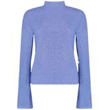 Harper & Yve - T-shirt Jaley Ls Dw25p511 - Icy Blue - Dames