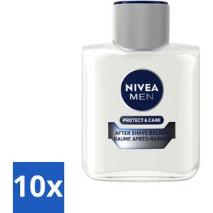 Nivea - Men - Protect & Care Aftershave Balsem - Balm - 100 ml - Bulkverpakking - 10 stuks