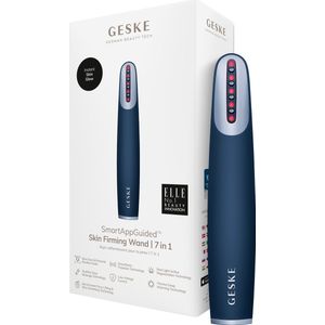 GESKE Skin Firming Wand | 7 in 1 | Anti-aging | MicroCurrent Facelift | Huidverzorging | Rimpels verwijderen voor een stevige huid | Gezichtsversteviger | Rode LED Light Technology