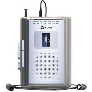 Cassettespeler met AM/FM-radio en microfoon - Nieuwe versie