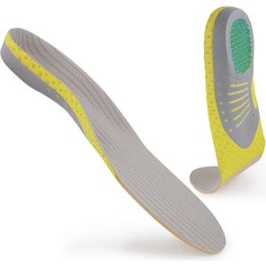 Comfort Hielspoor Zooltje met Gel - Orthopedische Inlegzooltjes Heren - Inlegzool voor Hielspoor - Zooltjes - Inclusief Steunende Gel - Verhelp Rug- en Kniepijn