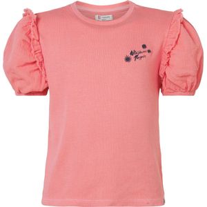 Noppies T-shirt Payson - Sunkist Coral - Maat 92