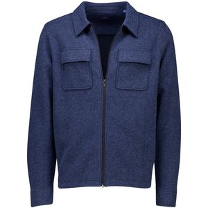 Overshirt Baileys donkerblauw dubbele borstzak