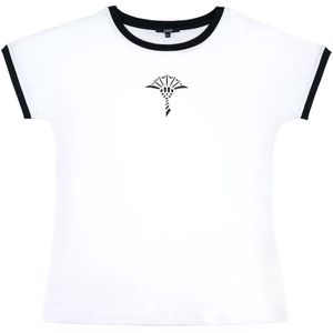 JOOP! - T-shirt Move - Cloud dancer - Korte Mouwen - Ronde Hals