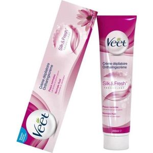Veet ontharingscrème 180ml met nieuwe geur