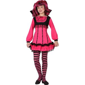 Roze vampier kostuum voor meisjes Halloween  - Verkleedkleding - 122/128