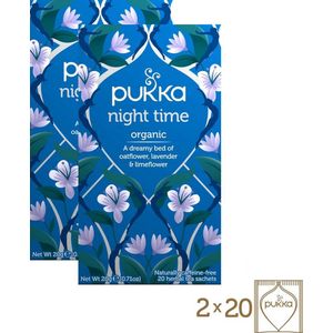 Pukka Thee - Night Time - Voordeelverpakking - 2 x 20 zakjes