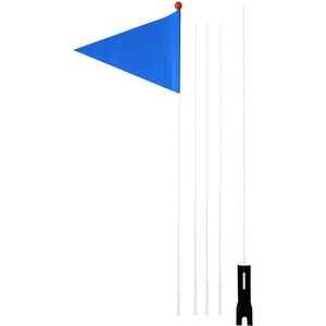 Reflecterende veiligheidsvlag voor fietskarren - waterdicht - 22 m buitenvlaggen Scheurbestendig Heavy Duty Fietsvlag voor buiten - Vlaggenmast Hardware - Fietsaccessoires .